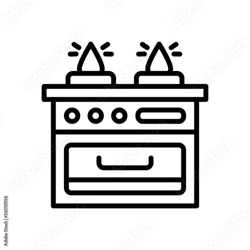 stove icon for your website, mobile, presentation, and logo design.