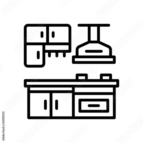 kitchen icon for your website, mobile, presentation, and logo design.