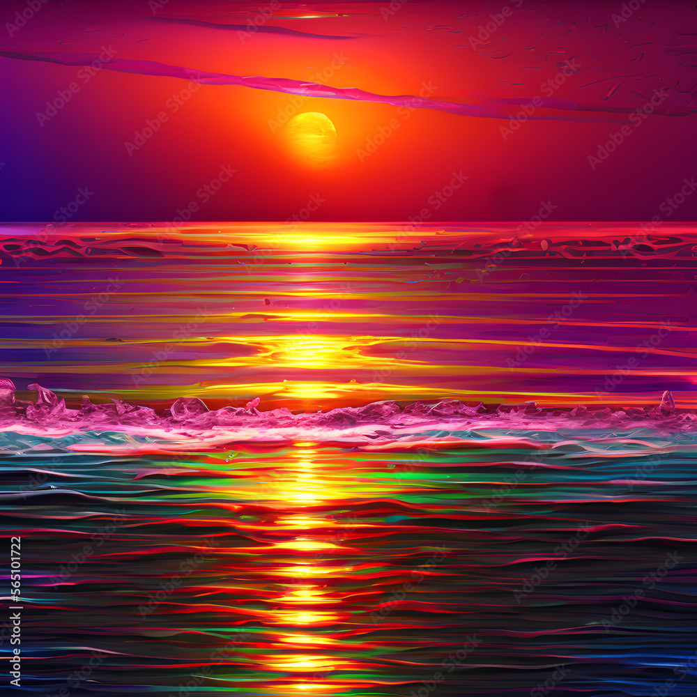 Obraz premium Backgrounds Neon 2023 