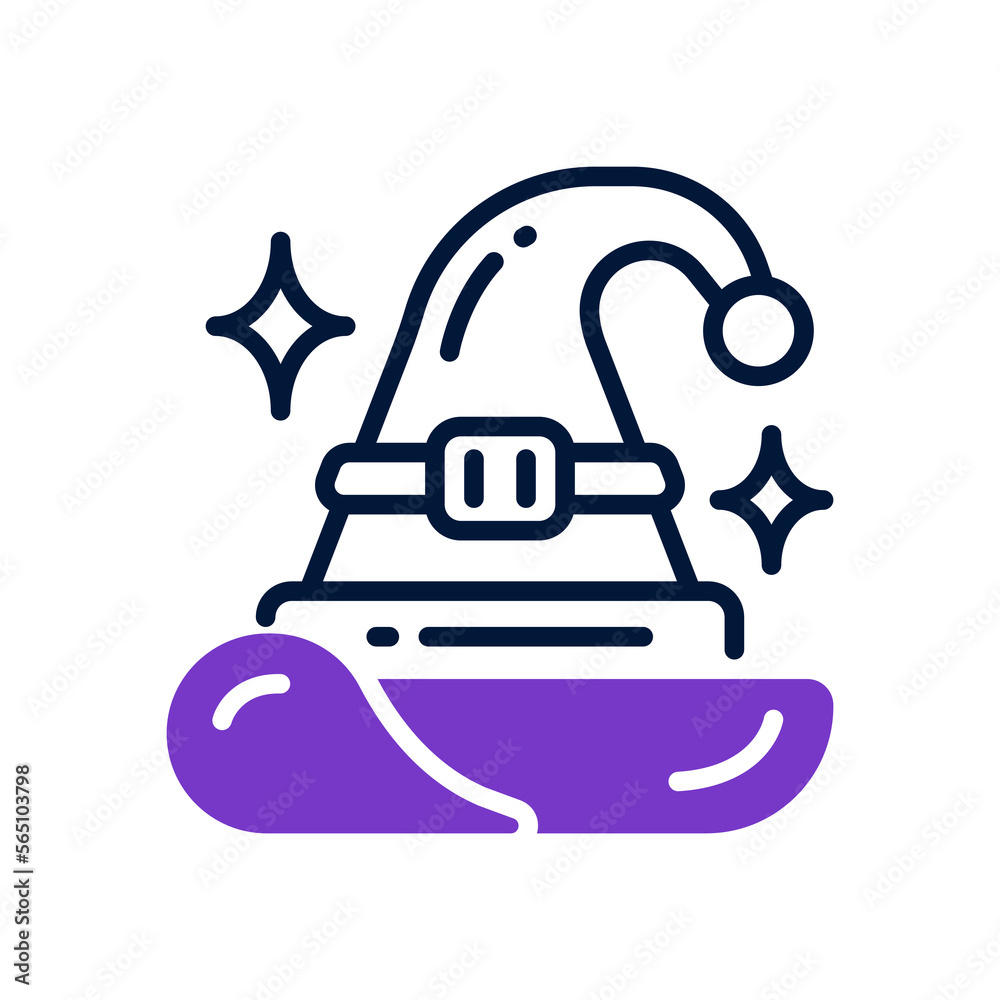 witch hat icon for your website, mobile, presentation, and logo design. witch hat icon for your website, mobile, presentation, and logo design.