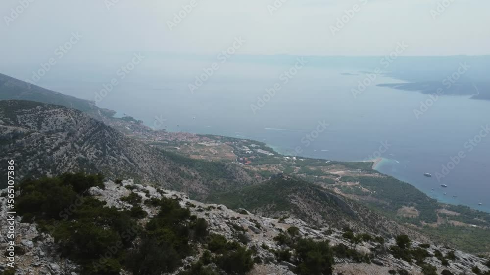 Cinematic drone view of Peninsula Cinematic drone view of Peninsula