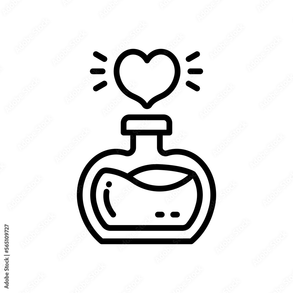 Obraz premium love potion icon for your website, mobile, presentation, and logo design.