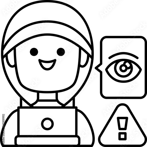 cyberstalking  icon