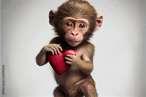 Monkey with Heart 