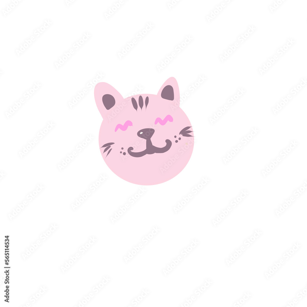 cat with a heart cat with a heart