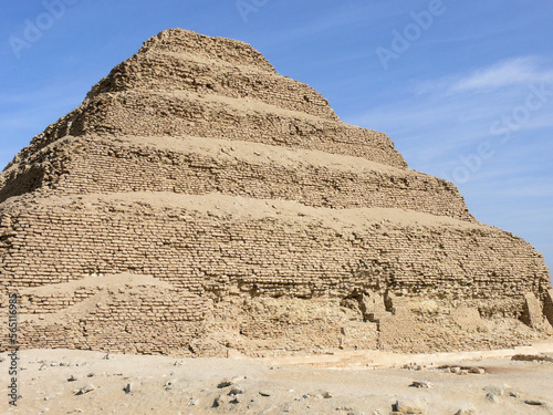 Giza in Egypt  ancient pyramids and temples