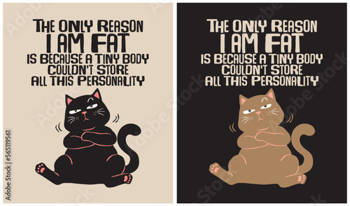 The only reason of fat cat - Cat Lover