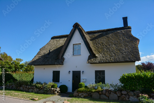 House with thatched roof