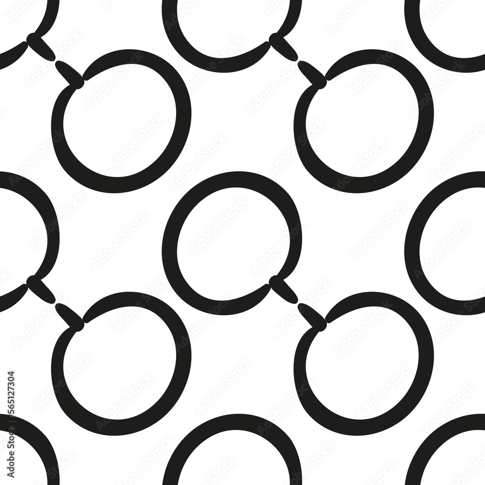 seamless abstract hand drawn pattern