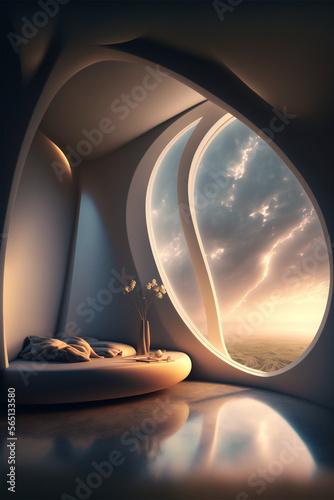Luxury Interior Living Room Design Concept © neuroART