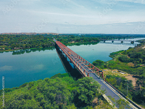 bridge over the river
