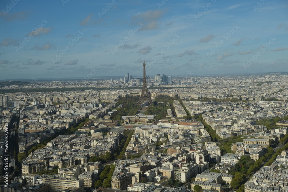 View on Eiffel Tower, Paris, France