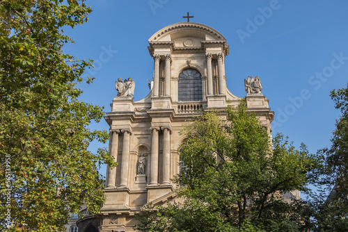 Saint-Gervais-Saint-Protais (1494 - 1657) a Roman Catholic parish church on Place Saint-Gervais in the Paris Marais district. Paris. France. photo