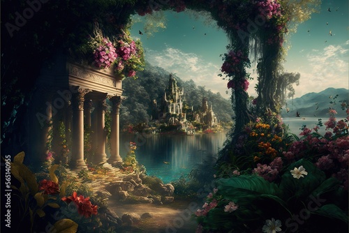 Obraz na plátne Gardens of Eden