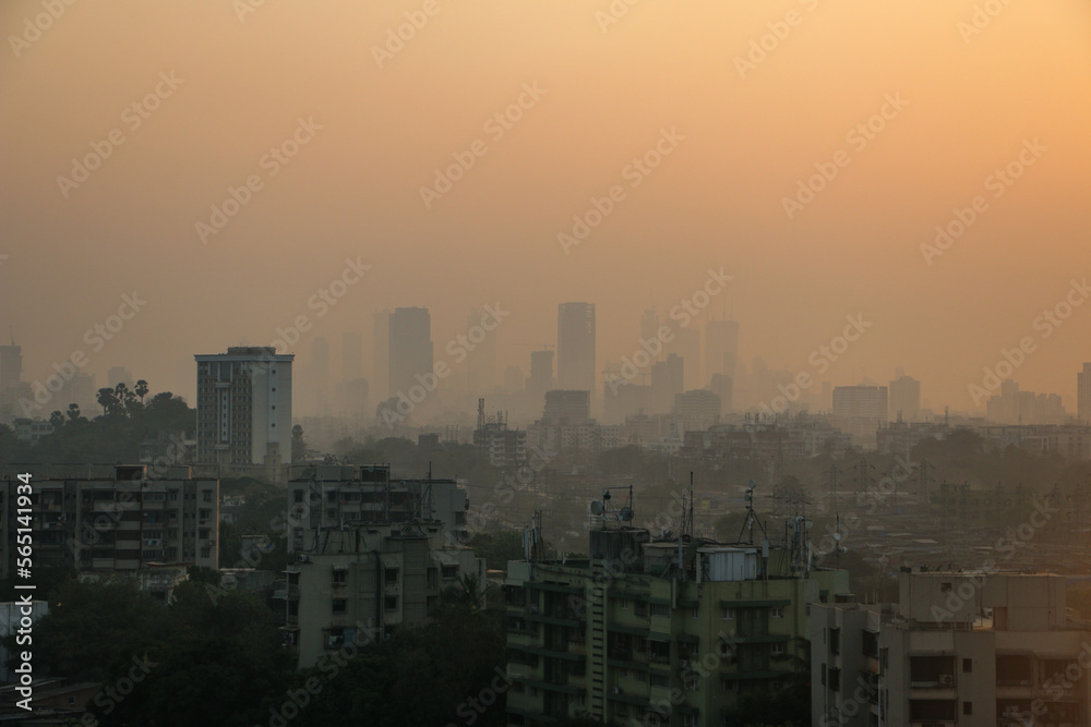 Mumbai skyline from Kurla