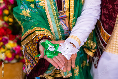Afghani pre wedding henna heena night hands close up © Stella Kou