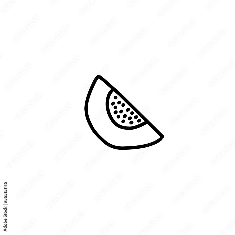 Outline Fruit Icon Outline Fruit Icon