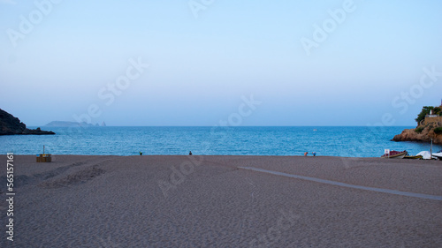 beach and sea