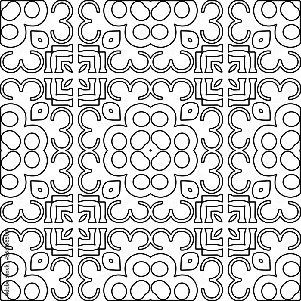 Stylish texture with figures from lines.
Abstract geometric black and white pattern for web page, textures, card, poster, fabric, textile. Monochrome graphic repeating design. Stylish texture with figures from lines.
Abstract geometric black and white pattern for web page, textures, card, poster, fabric, textile. Monochrome graphic repeating design.