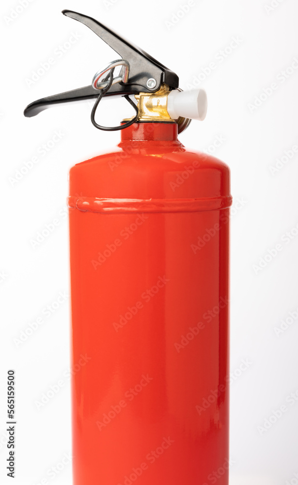 Fire extinguisher isolated on white background. Fire extinguisher isolated on white background.