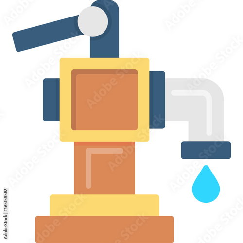 Hand Pump Icon photo