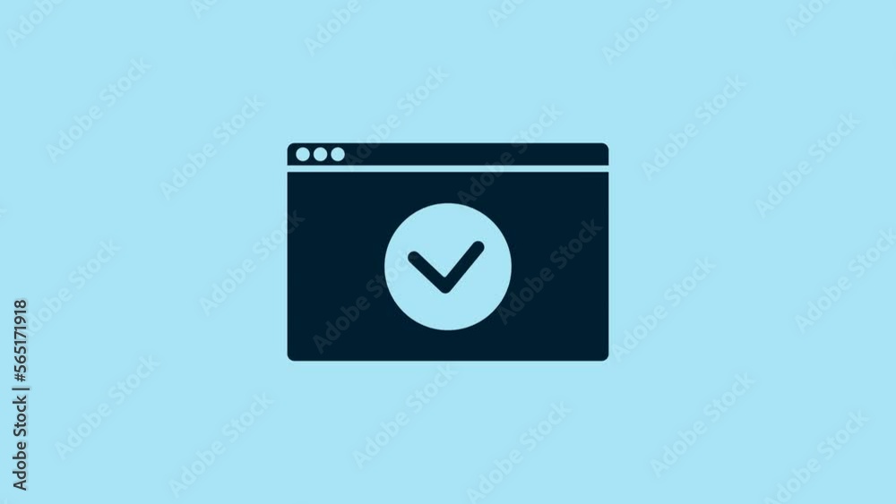 Blue Secure your site with HTTPS, SSL icon isolated on blue background. Internet communication protocol. 4K Video motion graphic animation Blue Secure your site with HTTPS, SSL icon isolated on blue background. Internet communication protocol. 4K Video motion graphic animation