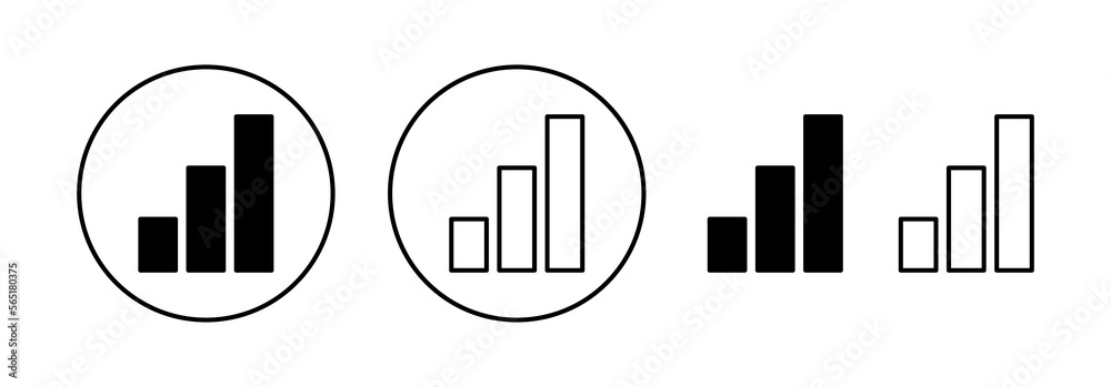 Growing graph Icon vector for web and mobile app. Chart sign and symbol. diagram icon Growing graph Icon vector for web and mobile app. Chart sign and symbol. diagram icon