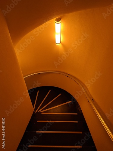 staircase in the building