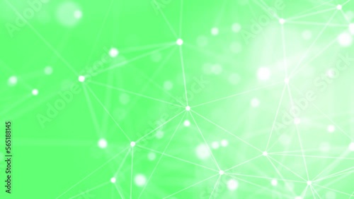 4K Abstract Network Background - Loopable