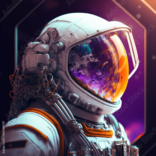 tecnologic astronaut photo