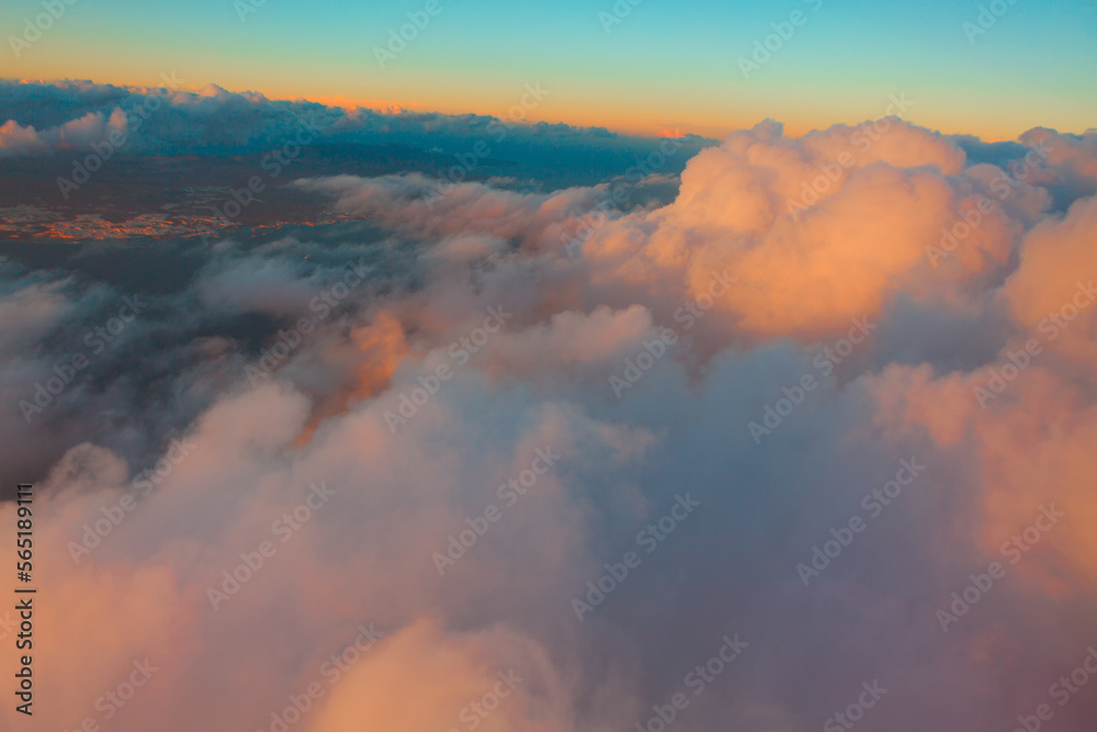Flying in amazing clouds Flying in amazing clouds