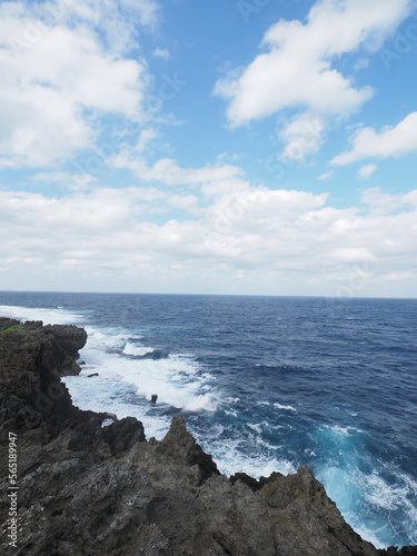 沖縄の海と空