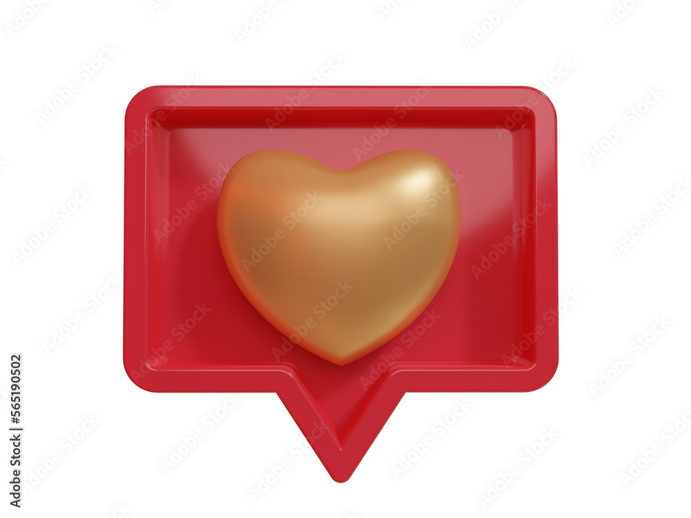Pink heart shape in red block message Pink heart shape in red block message