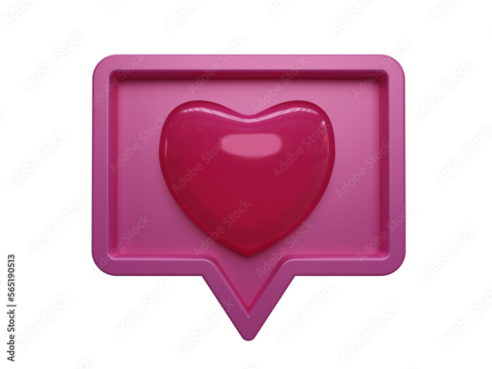 Pink heart shape in red block message Pink heart shape in red block message