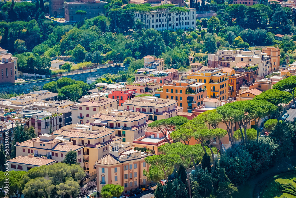 view of the city of Rome 