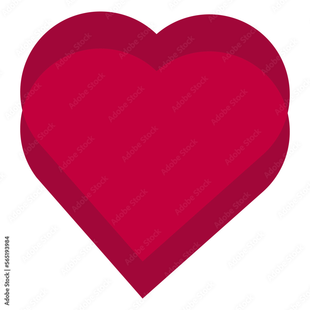 heart valentines day vector design 