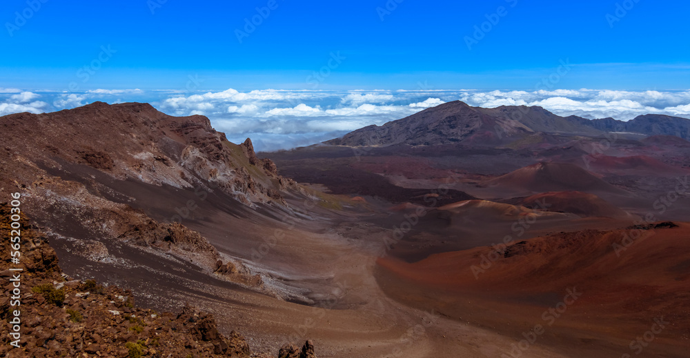 view of the mountains