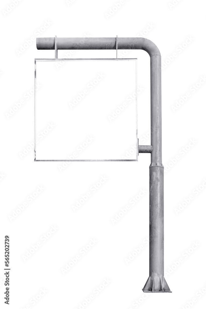 Blank signboard