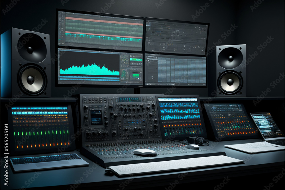 Equip yourself with the best digital equipment and create professional-quality music with our home studio