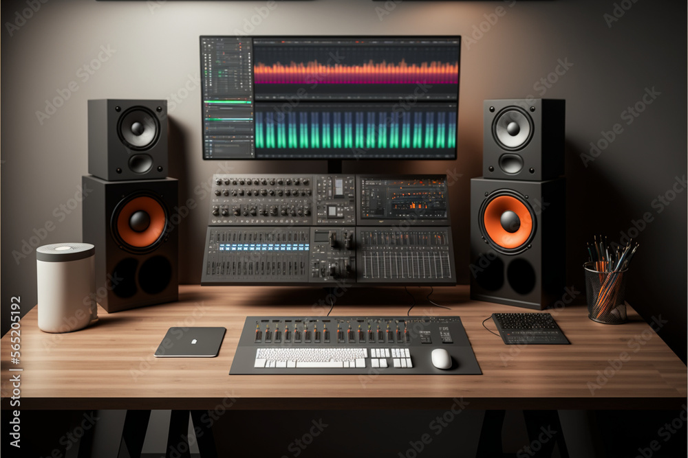 Create professional-quality music with our home studio equipped with the best digital equipment Create professional-quality music with our home studio equipped with the best digital equipment