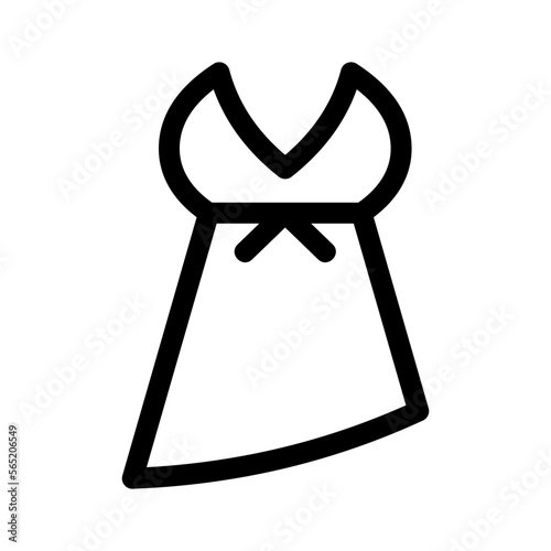 camisole icon or logo isolated sign symbol vector illustration - high quality black style vector icons