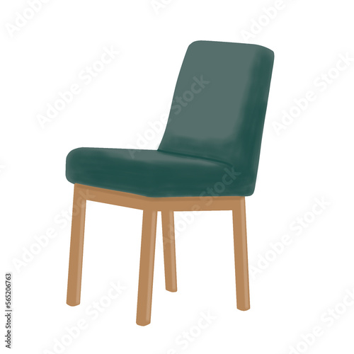 Fototapeta Naklejka Na Ścianę i Meble -  chair isolated on white