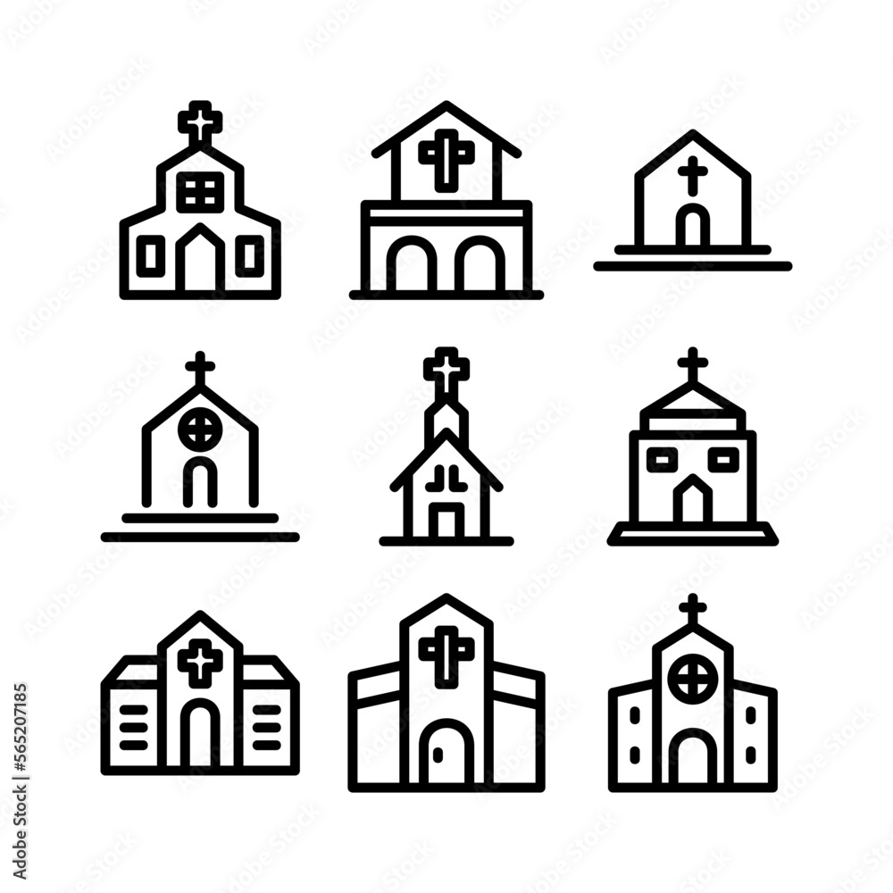 church icon or logo isolated sign symbol vector illustration - high quality black style vector icons church icon or logo isolated sign symbol vector illustration - high quality black style vector icons