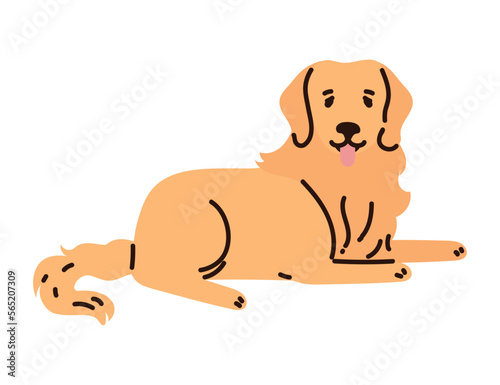 retriever dog icon