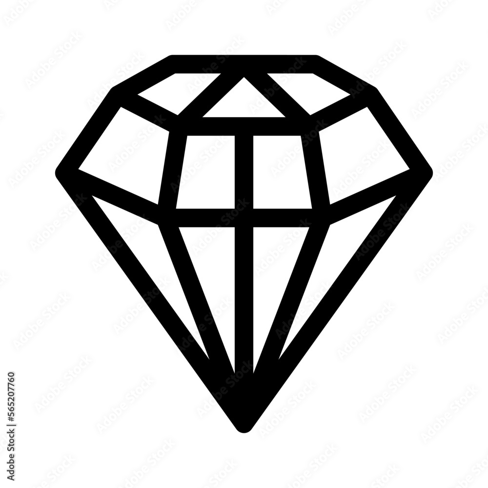 diamond icon or logo isolated sign symbol vector illustration - high quality black style vector icons diamond icon or logo isolated sign symbol vector illustration - high quality black style vector icons