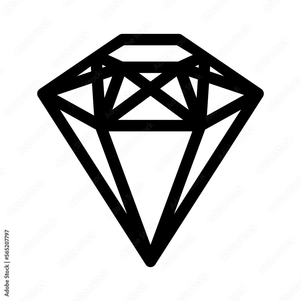 diamond icon or logo isolated sign symbol vector illustration - high quality black style vector icons diamond icon or logo isolated sign symbol vector illustration - high quality black style vector icons