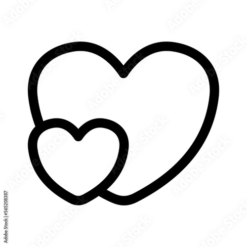 love icon or logo isolated sign symbol vector illustration - high quality black style vector icons