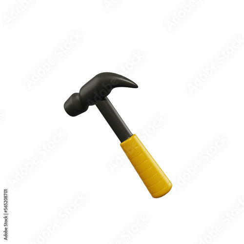 Hammer 3D Icon