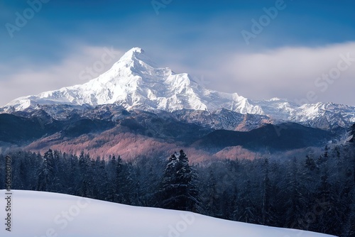 winter mountain landscape © CREATIVE STOCK