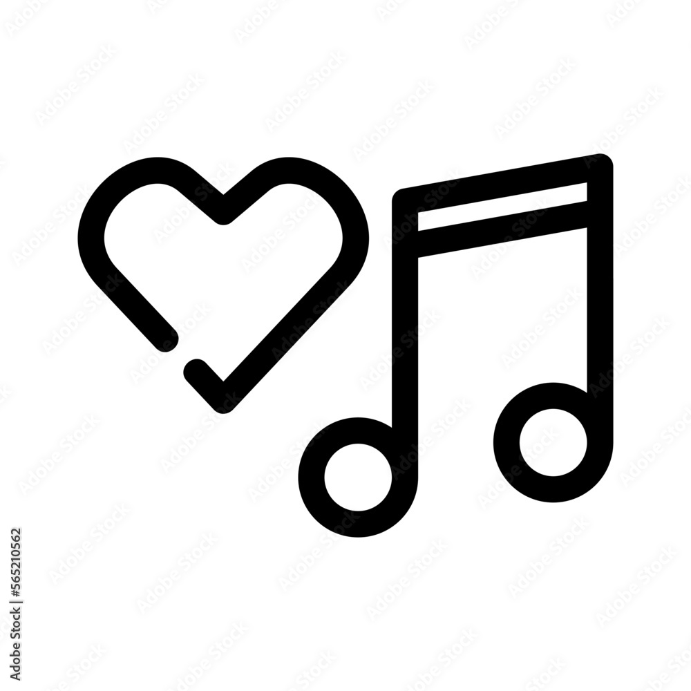 romantic music icon or logo isolated sign symbol vector illustration - high quality black style vector icons romantic music icon or logo isolated sign symbol vector illustration - high quality black style vector icons